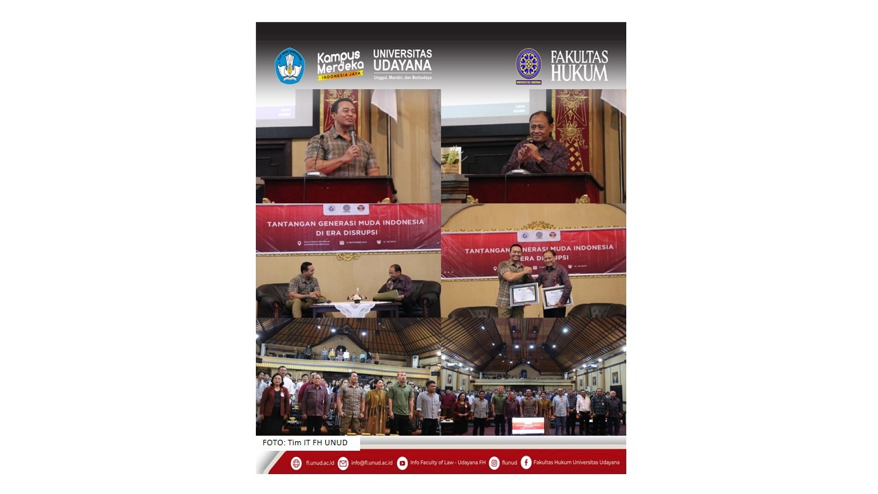 General Lecture of TNI (Ret.) M. Andika Perkasa at FH UNUD