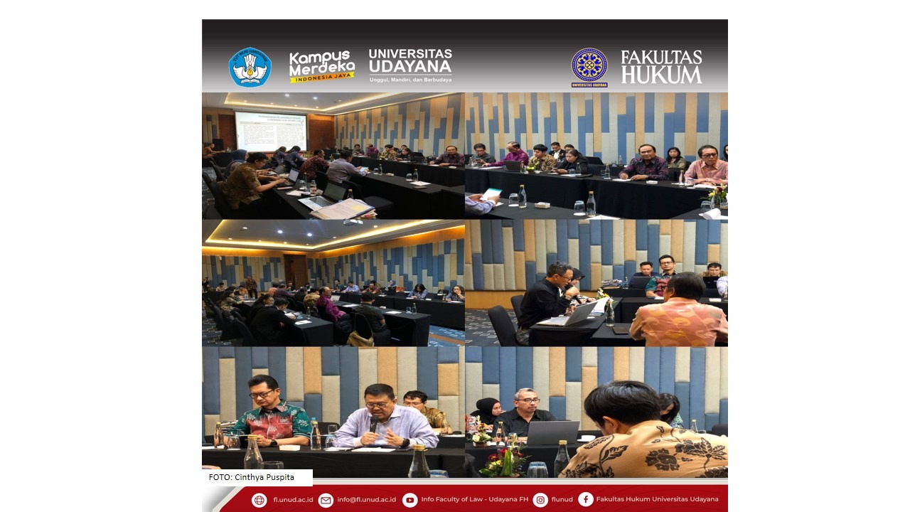 MKN Study Program FH UNUD Attends Consignment Discussion on Collecting Problem Inventory List in the Context of Amending the Notary Position Law