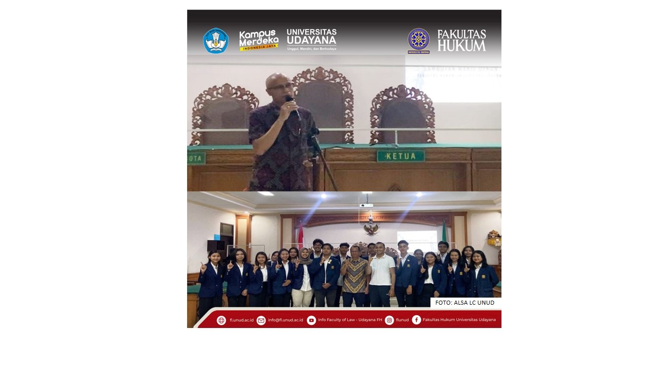 Pelepasan Delegasi ALSA LC UNUD Untuk Kompetisi Peradilan Semu Piala Dalihan Natolu 2023 di Universitas Sumatera Utara