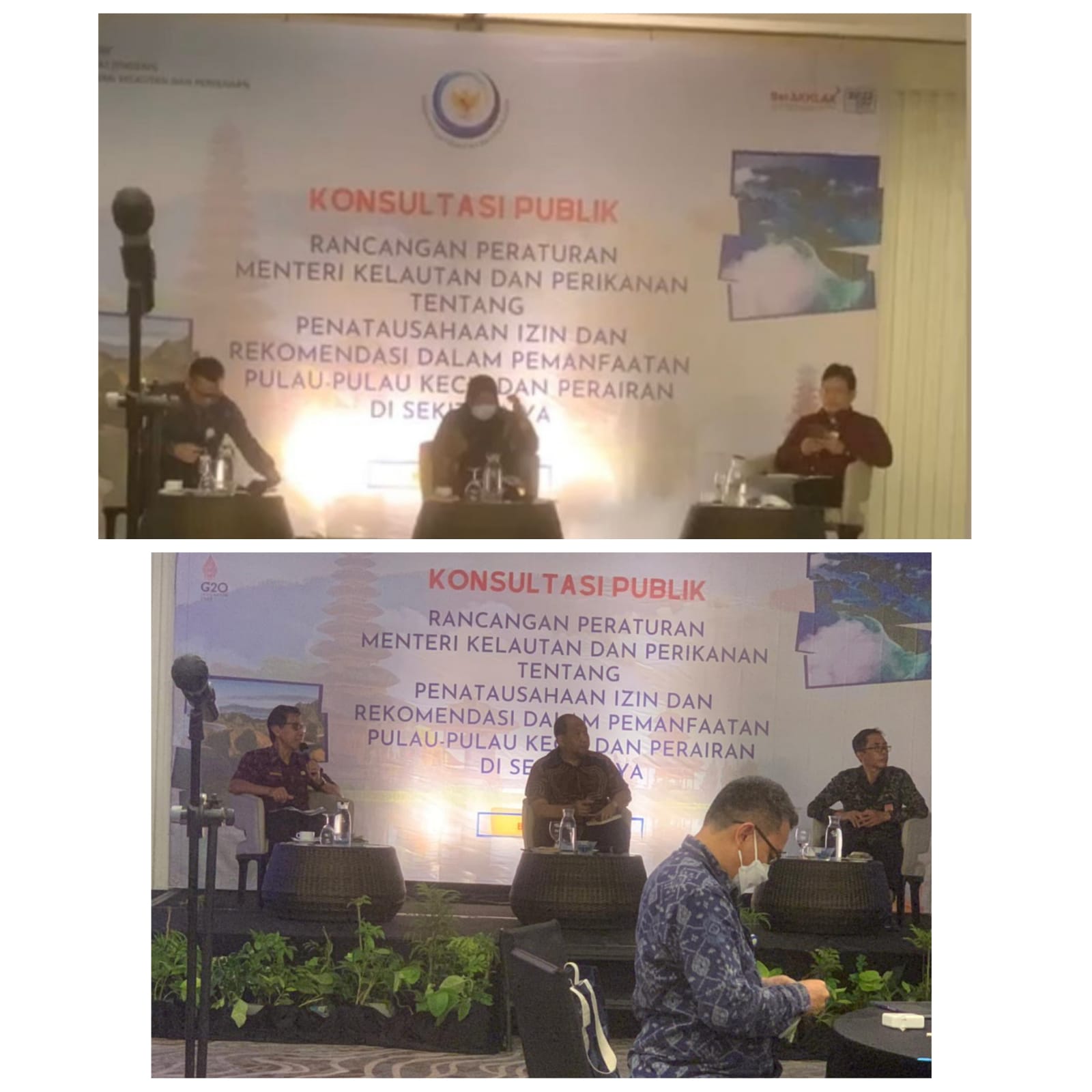 Akademisi Fakultas Hukum UNUD Menghadiri Konsultasi Publik Oleh Sekretariat Jenderal Kementerian Kelautan dan Perikanan Republik Indonesia