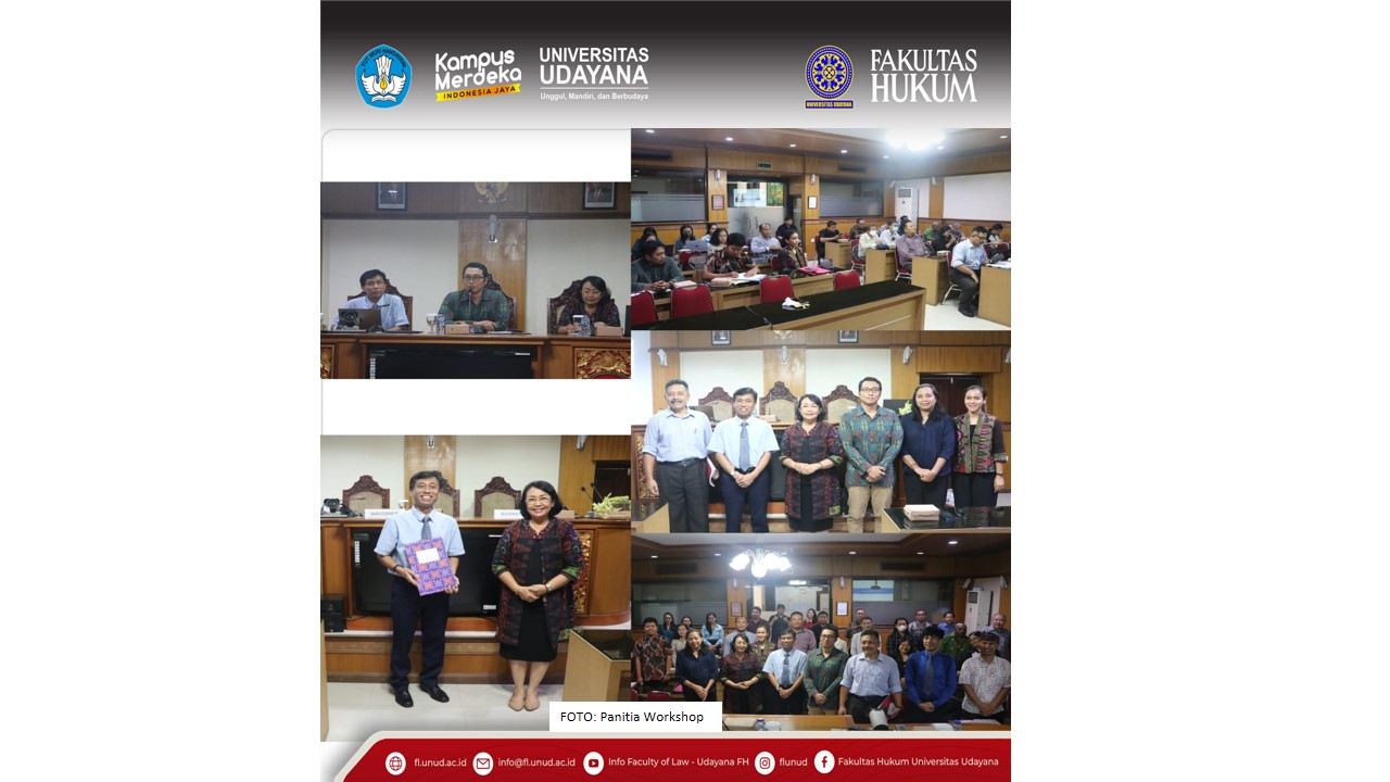 Doctor of Law Study Program Holds Workshop on Writing and Publishing Accredited National and Reputable International Journals