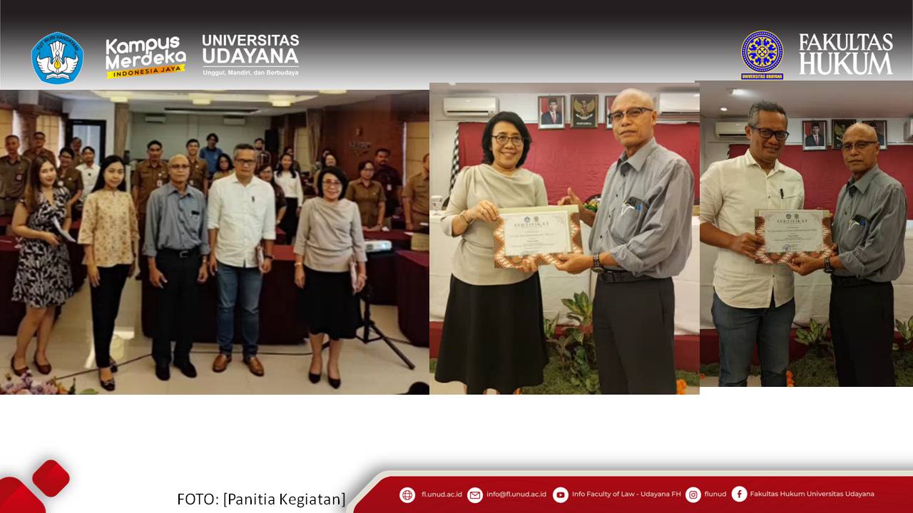 FGD Model Pengaturan Holding Badan Usaha Milik Daerah Di Provinsi Bali oleh Tim Penelitian Invensi FH UNUD