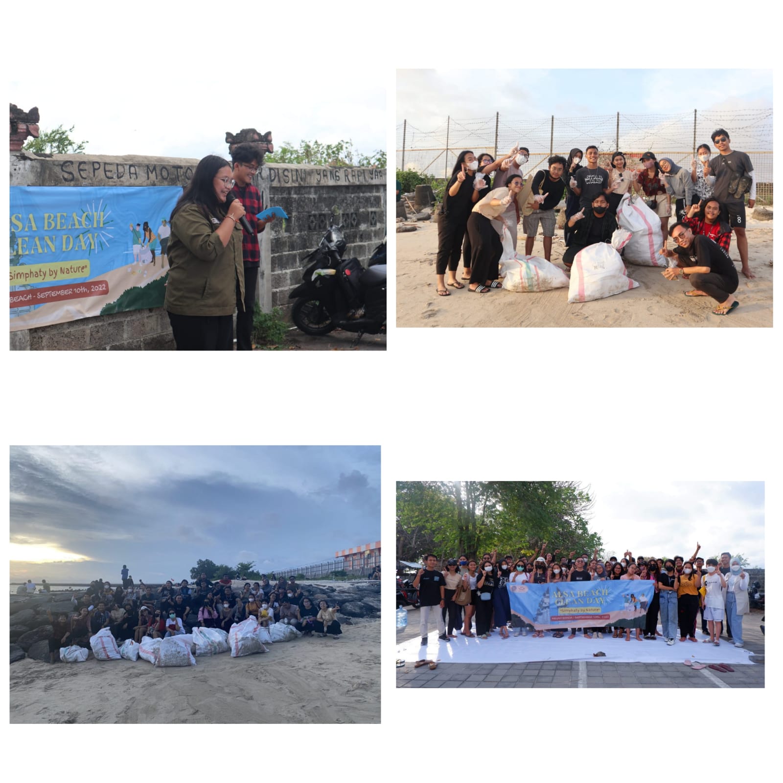 ALSA FH UNUD Organizes Beach Clean Day